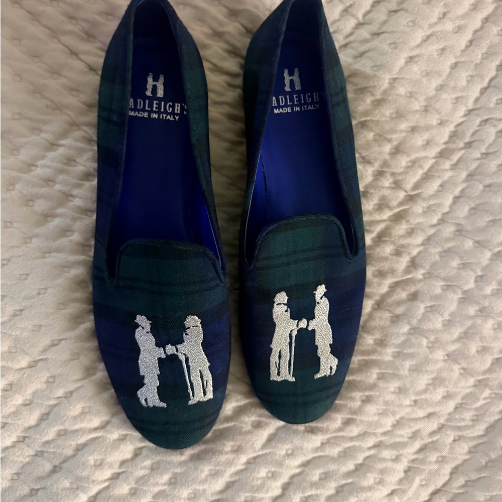 Hadleigh Plaid Slippers 37 - Picture 4 of 5